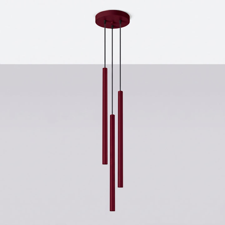 Pendel PASTELO 3P bordeaux