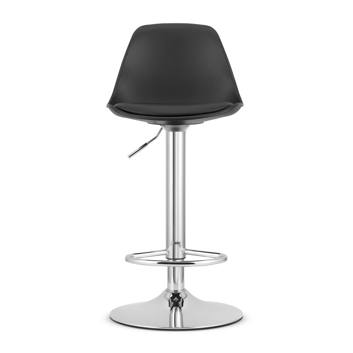 HOGA barstol - sort / forkromet stel x 2