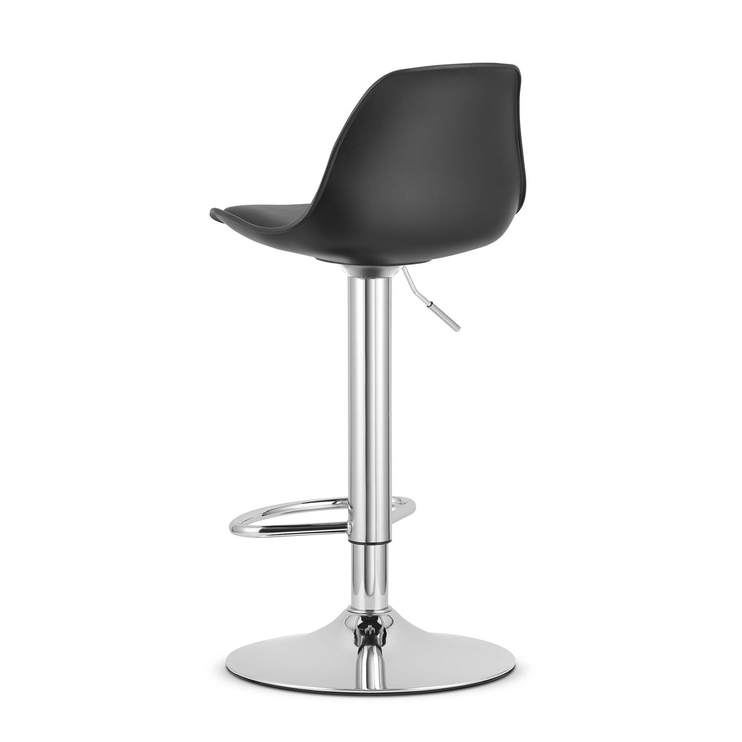 HOGA barstol - sort / forkromet stel x 2