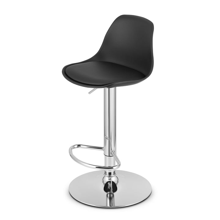 HOGA barstol - sort / forkromet stel x 2