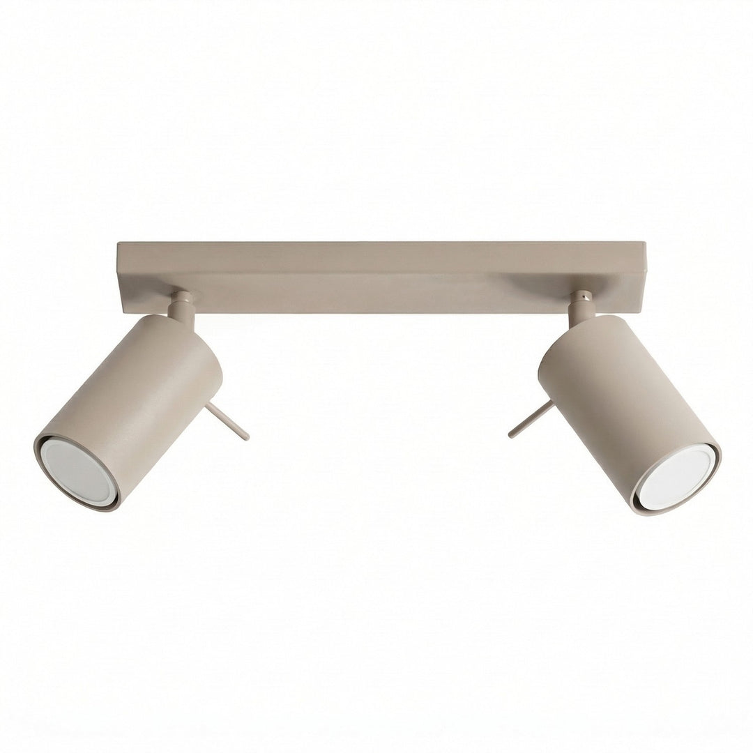 Loftlampe RING 2 gråbrun