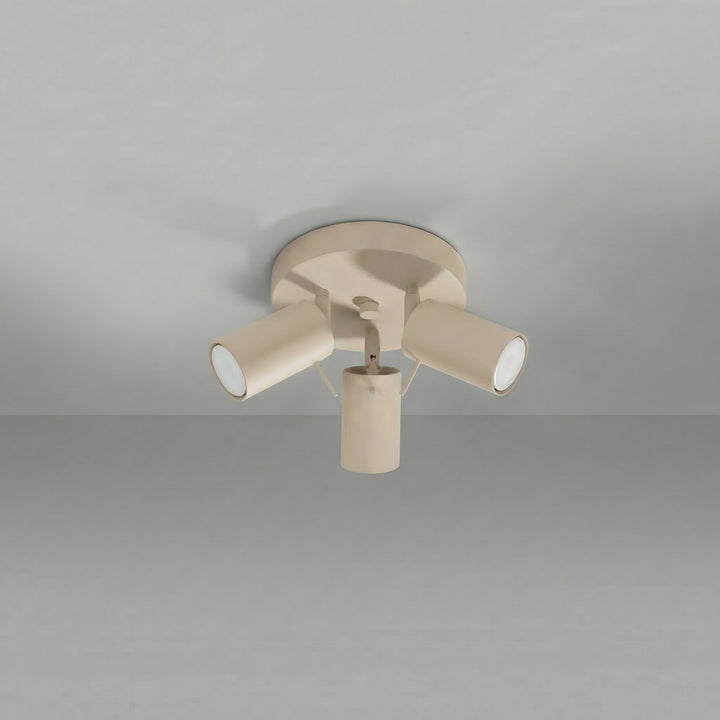Loftlampe RING 3P gråbrun