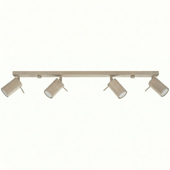 Loftlampe RING 4L gråbrun