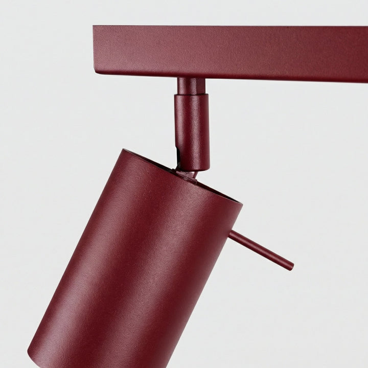 Loftlampe RING 2 bordeaux