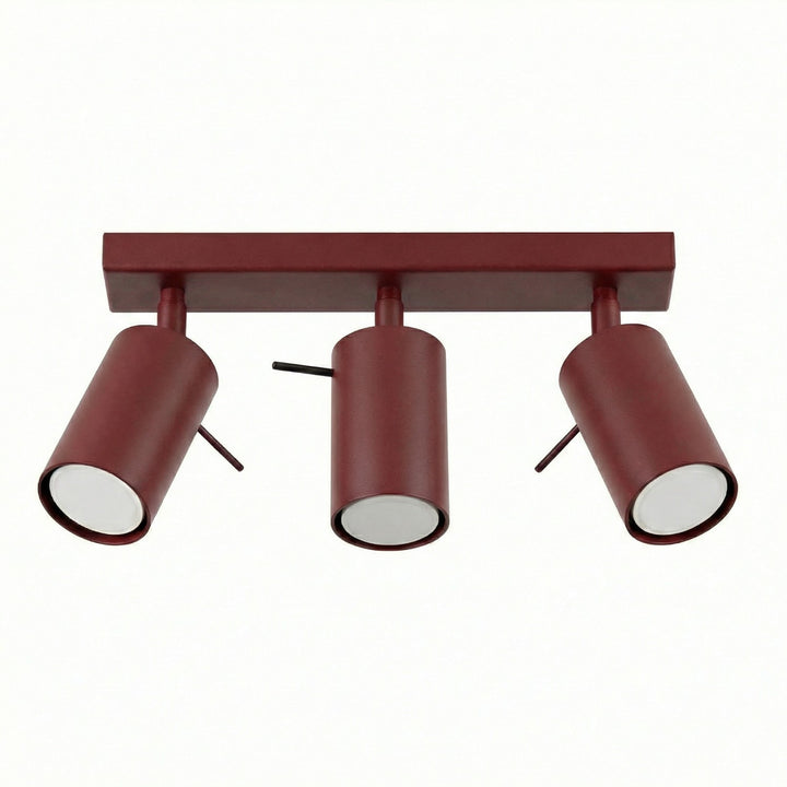 Loftlampe RING 3 bordeaux