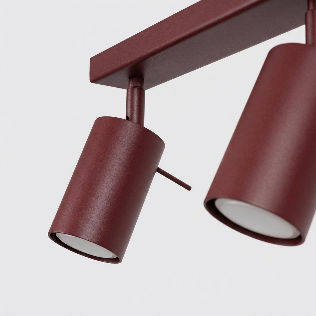 Loftlampe RING 6L bordeaux