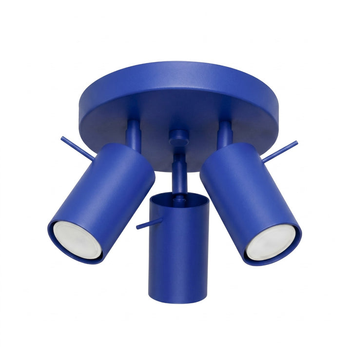 Loftlampe RING 3P ultramarin