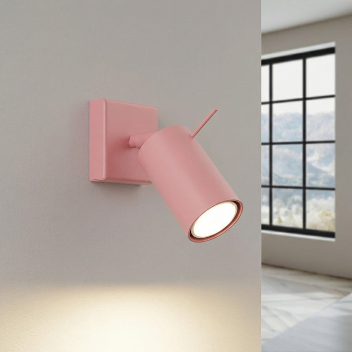Væglampe RING pink
