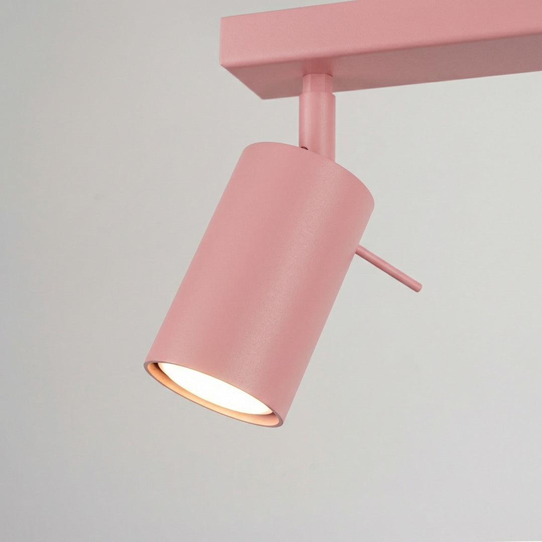 Loftlampe RING 2 pink