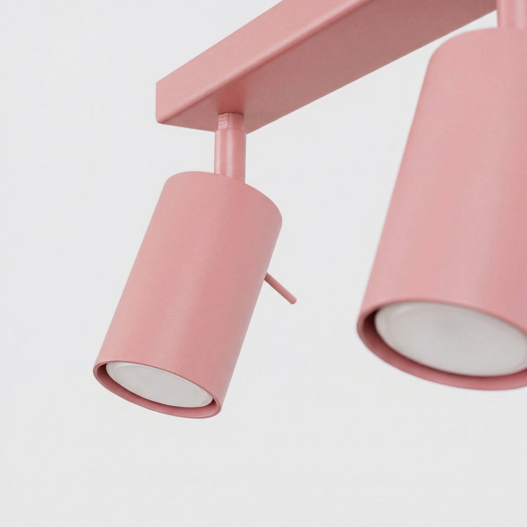 Loftlampe RING 2 pink