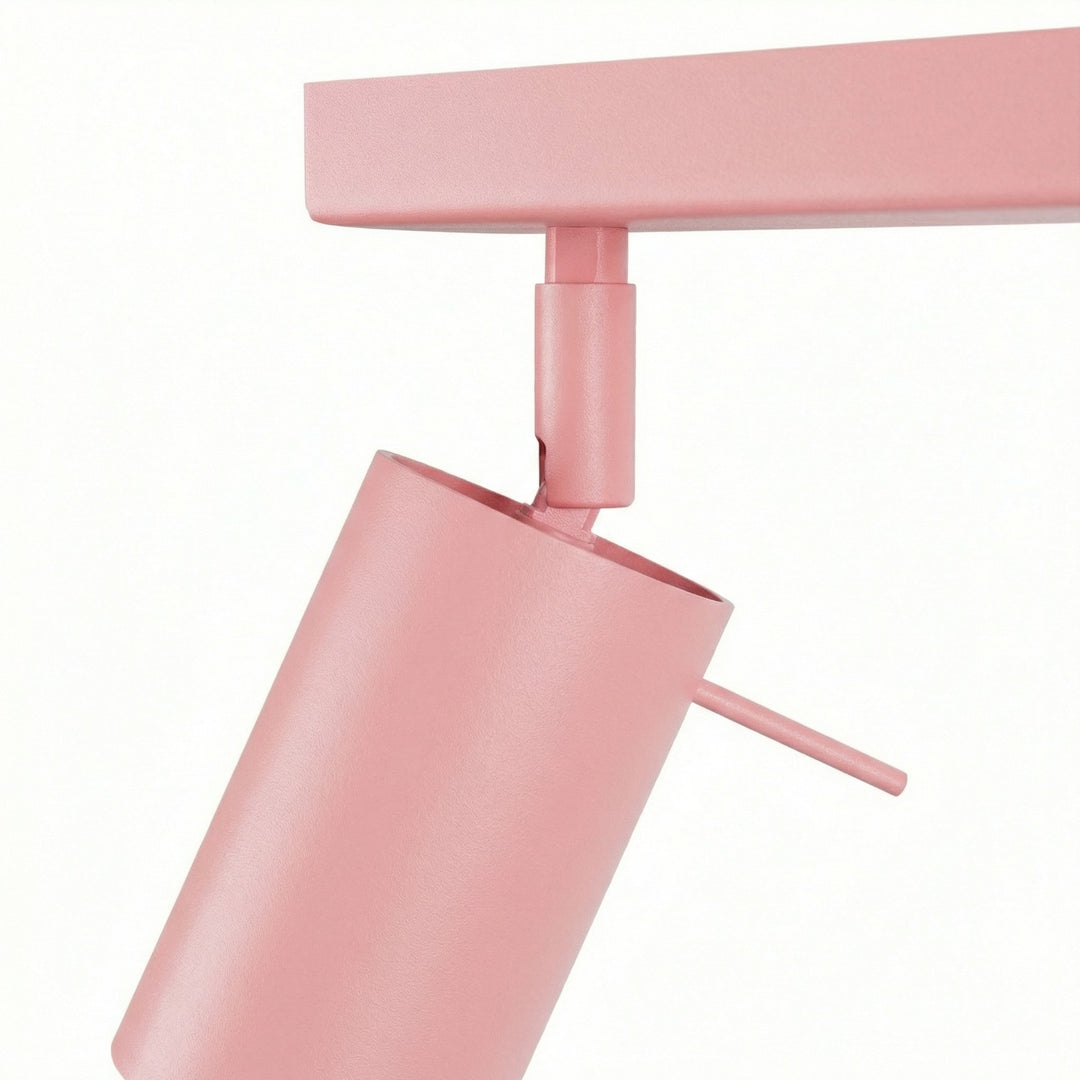 Loftlampe RING 2 pink