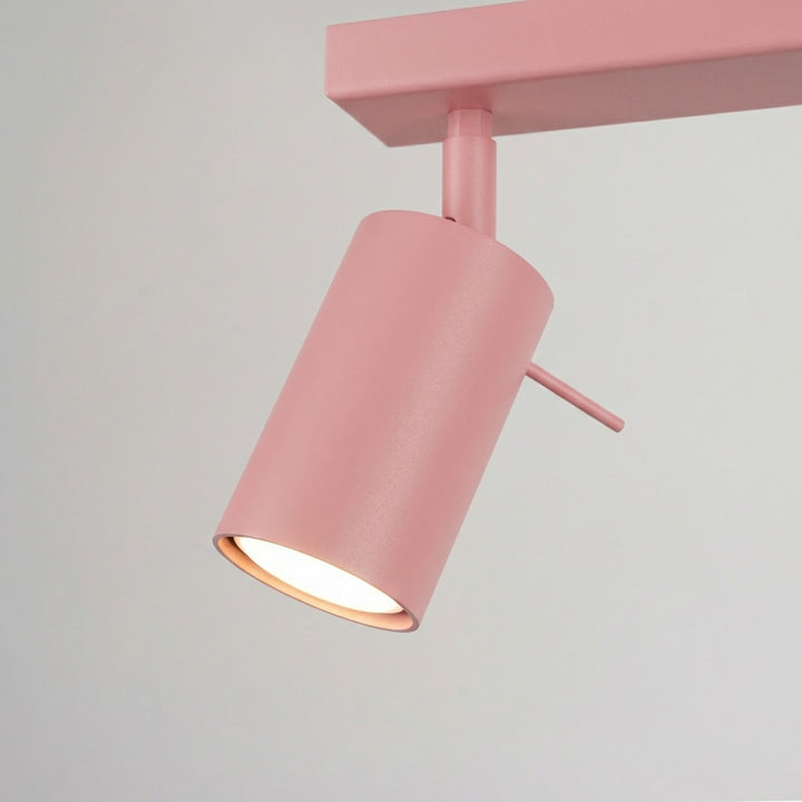 Loftlampe RING 3L pink