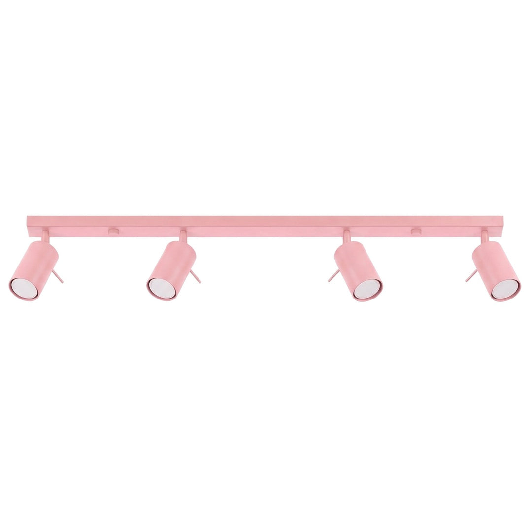 Loftlampe RING 4L pink