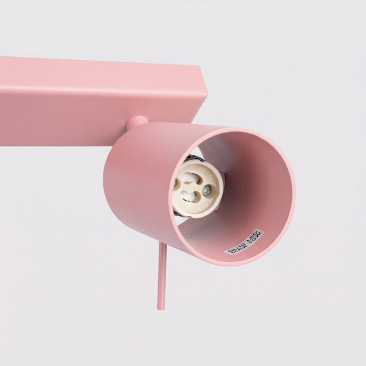 Loftlampe RING 4L pink
