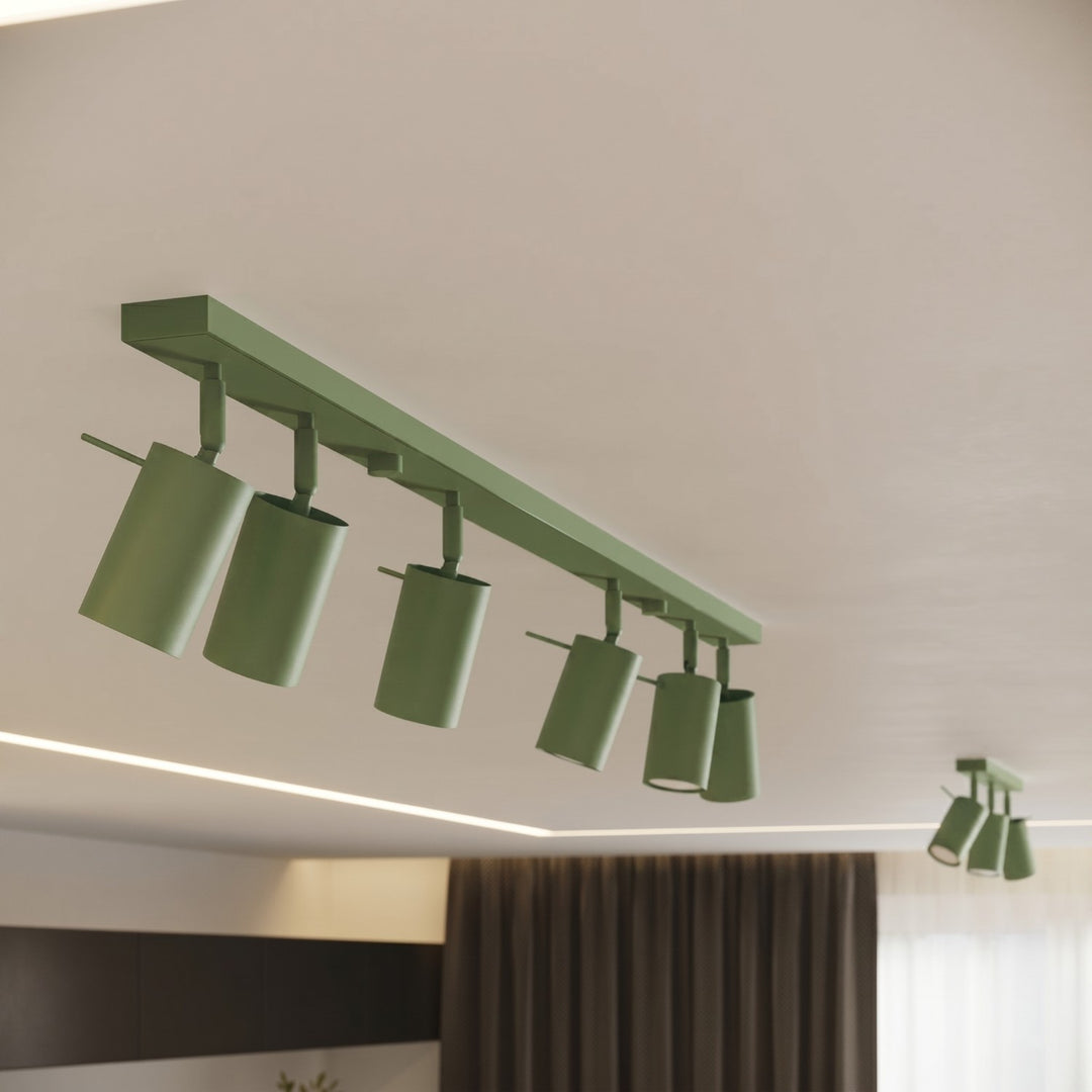 Loftlampe RING 3P salvie