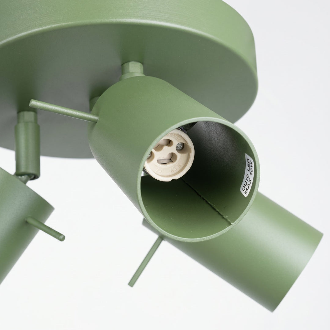 Loftlampe RING 3P salvie