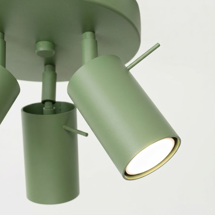 Loftlampe RING 3P salvie