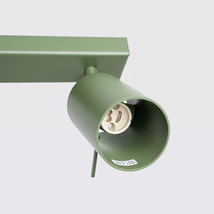 Loftlampe RING 6L salvie