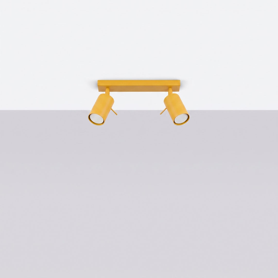 Loftlampe RING 2 gul
