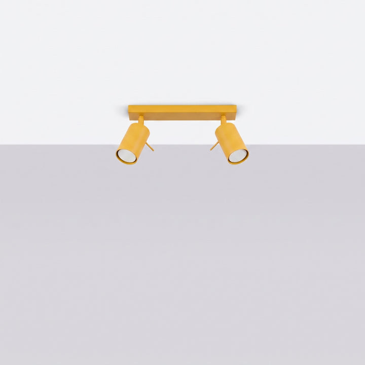 Loftlampe RING 2 gul