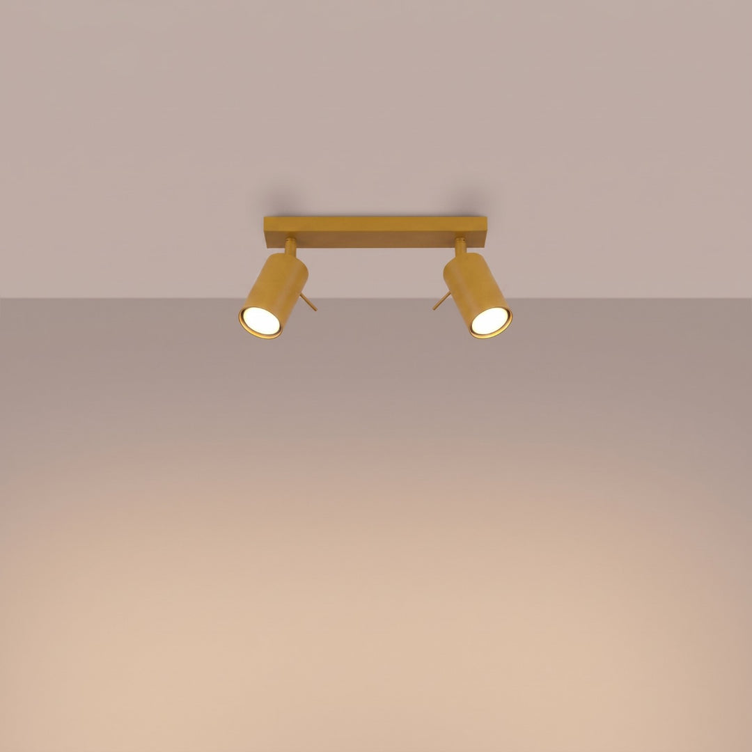 Loftlampe RING 2 gul