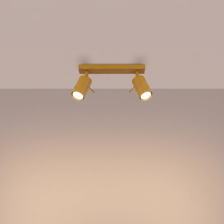 Loftlampe RING 2 gul