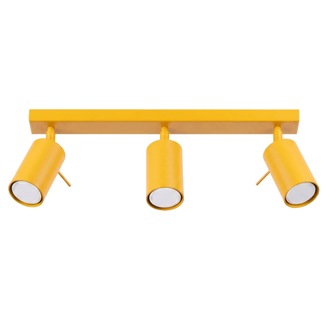 Loftlampe RING 3L gul