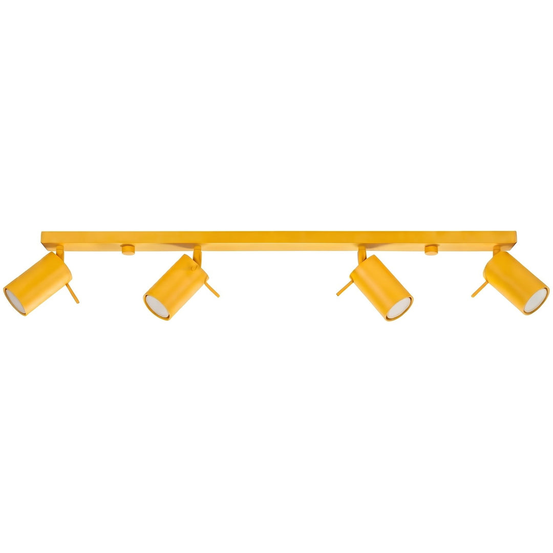 Loftlampe RING 4L gul