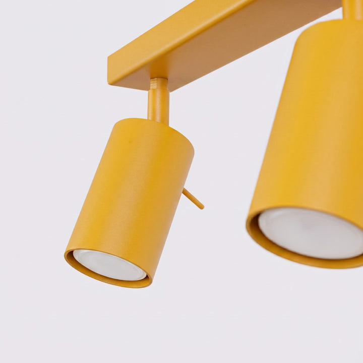 Loftlampe RING 4L gul
