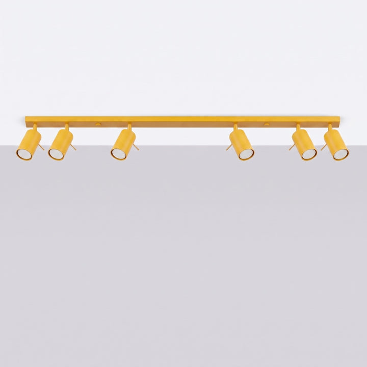 Loftlampe RING 6L gul