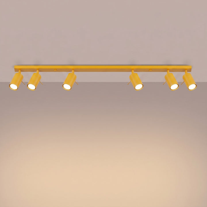 Loftlampe RING 6L gul