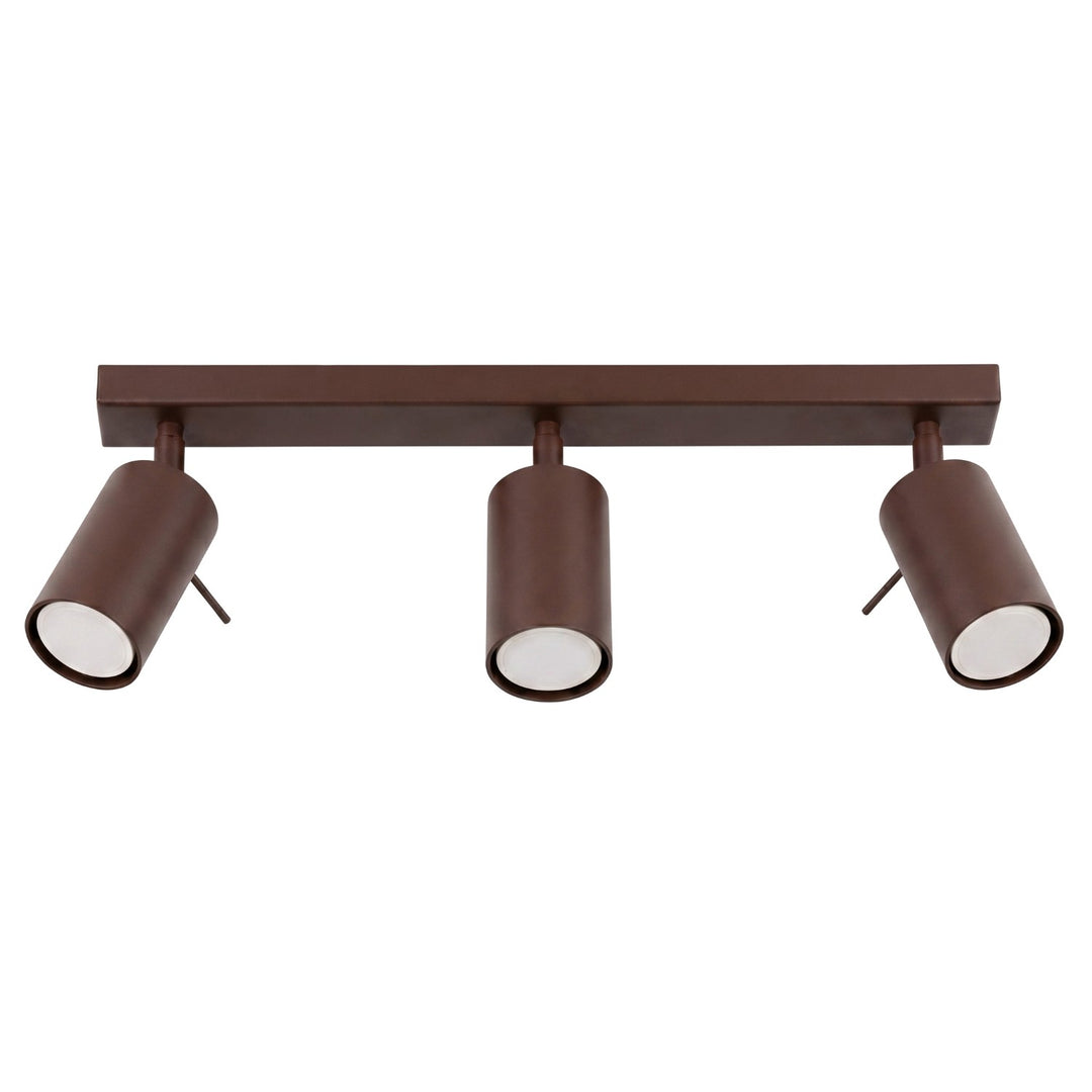 Loftlampe RING 3L brun