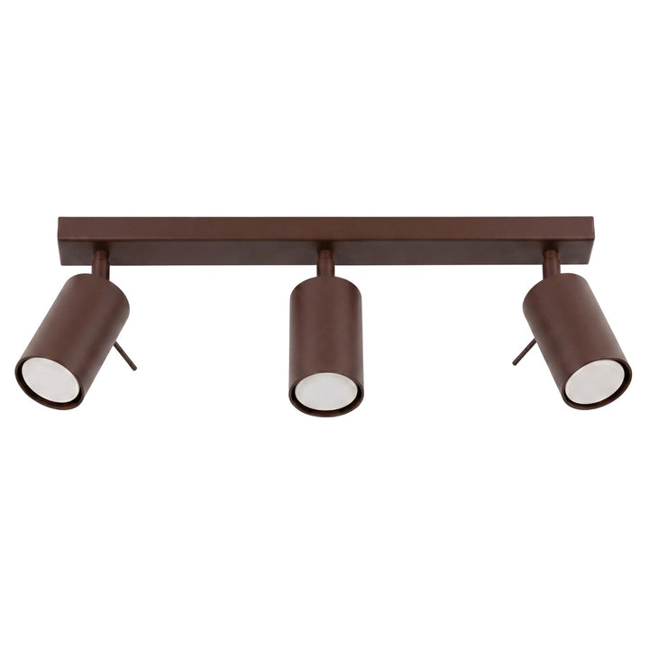 Loftlampe RING 3L brun