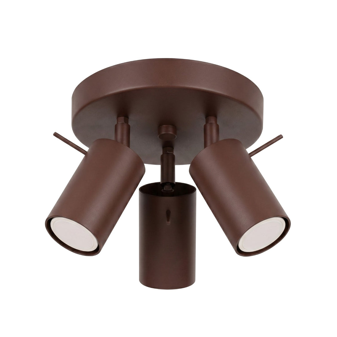 Loftlampe RING 3P brun