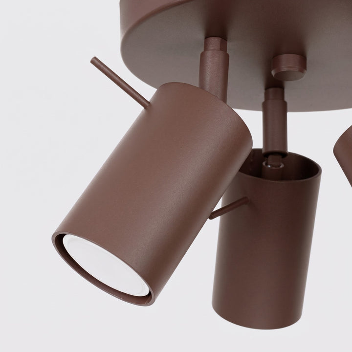 Loftlampe RING 3P brun