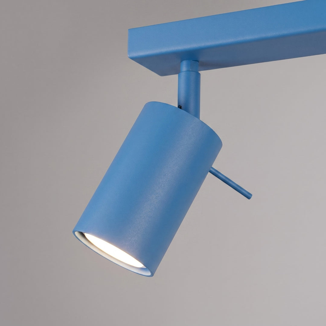 Loftlampe RING 2 azurblå