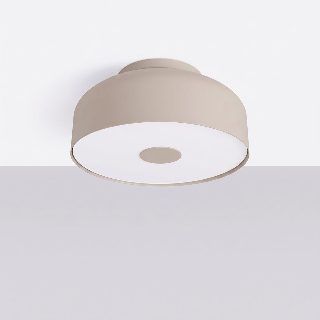 Loftlampe OMIQ gråbrun