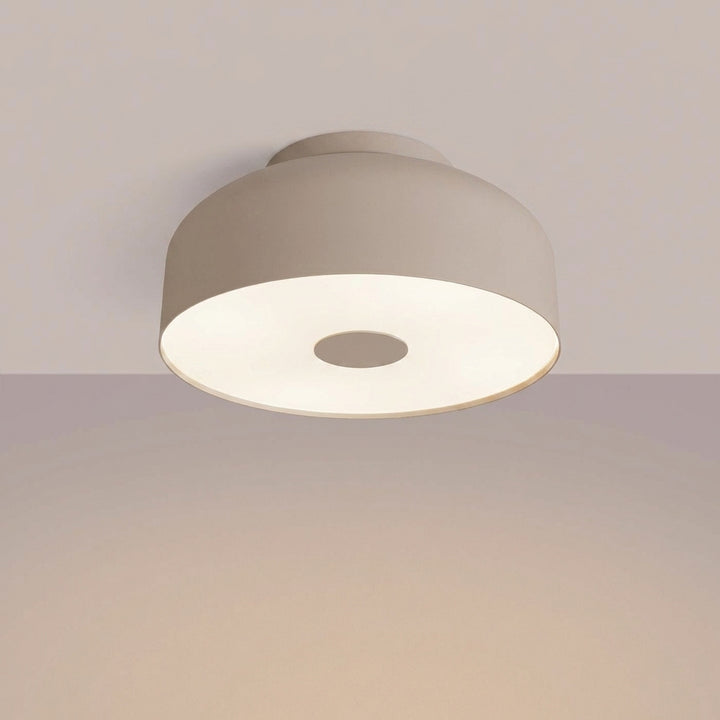 Loftlampe OMIQ gråbrun