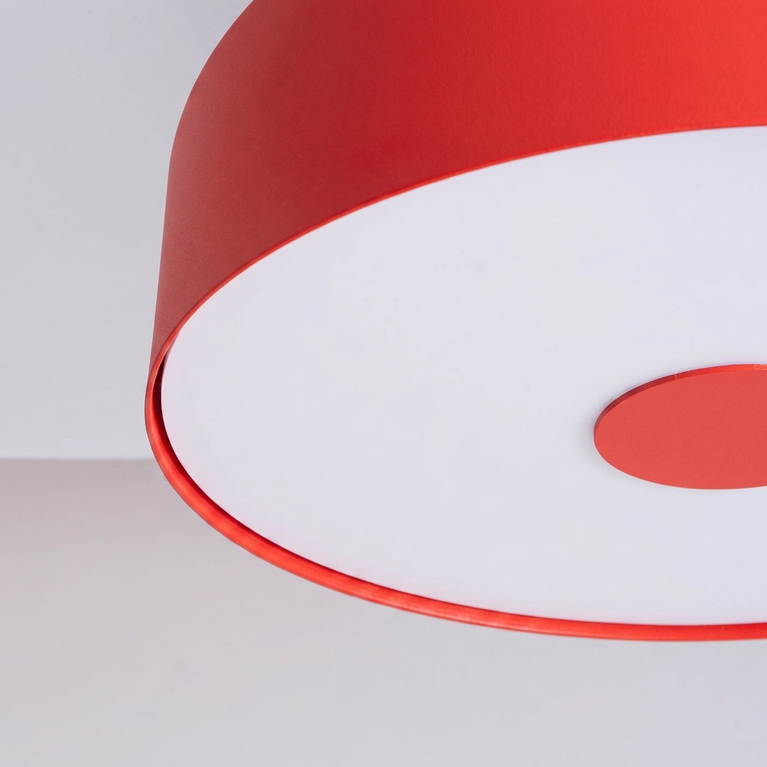 Loftlampe OMIQ rød