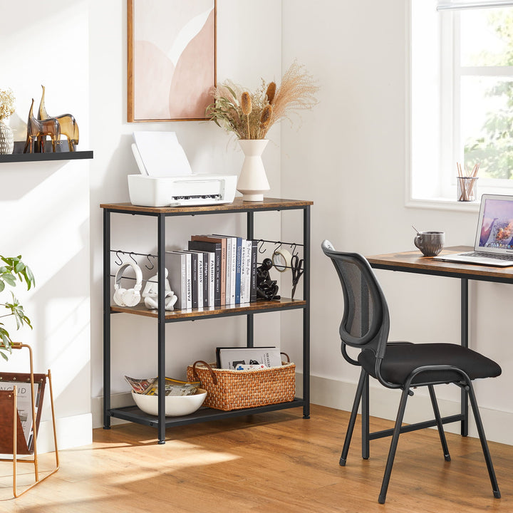 Køkkenø i rustikt design – funktionel opbevaring i loftstil