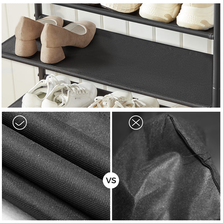 Industriel skoreol med topplade – stil og funktion