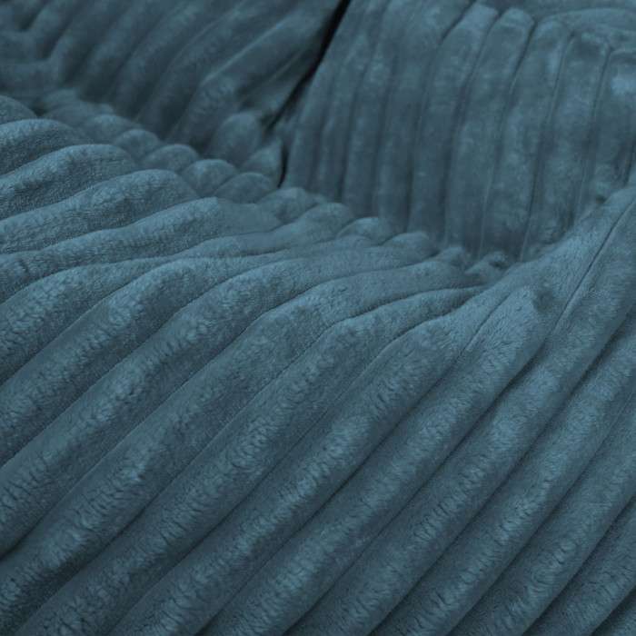 Giant Adult Bean Bag Chair XXL - Jumbo Corduroy Royal