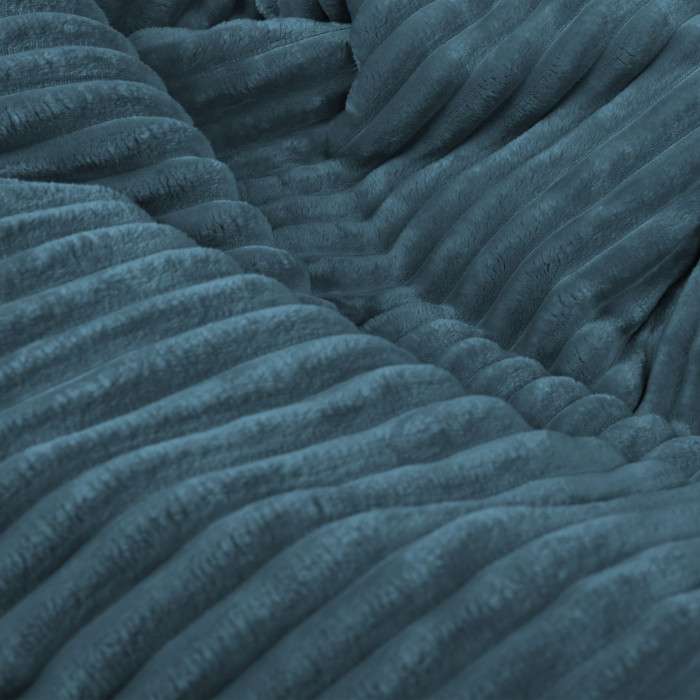 Giant Adult Bean Bag Chair XXL - Jumbo Corduroy Royal