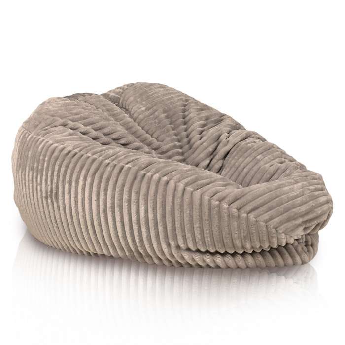 Giant Adult Bean Bag Chair XXL - Jumbo Corduroy Royal