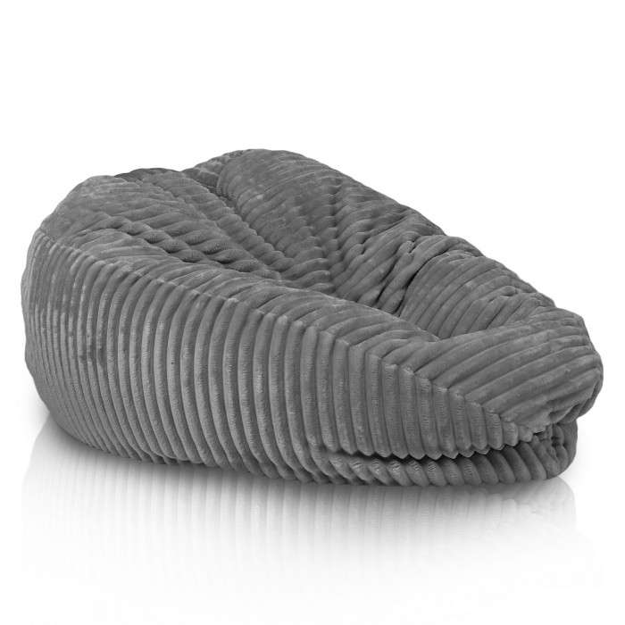 Giant Adult Bean Bag Chair XXL - Jumbo Corduroy Royal