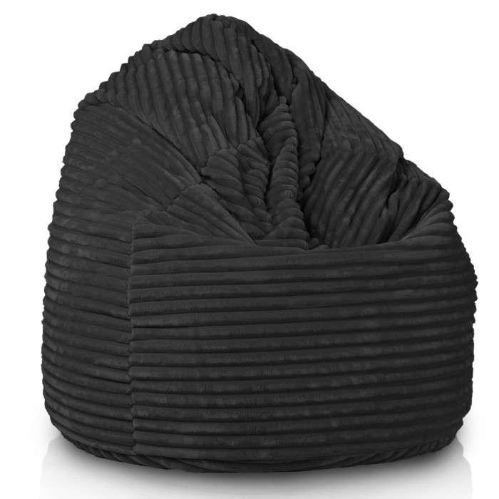 Giant Adult Bean Bag Chair XXL - Jumbo Corduroy Royal