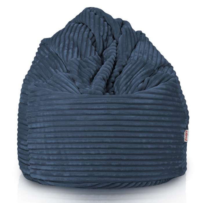 Giant Adult Bean Bag Chair XXL - Jumbo Corduroy Royal