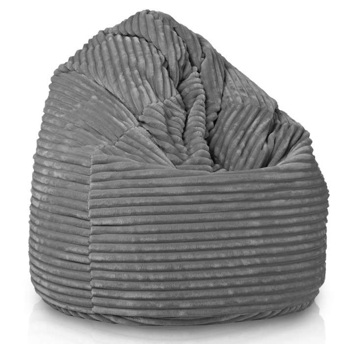 Giant Adult Bean Bag Chair XXL - Jumbo Corduroy Royal