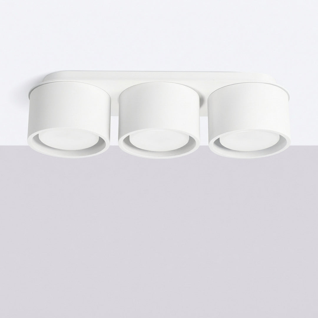 Loftlampe MODO 3 hvid Gx53