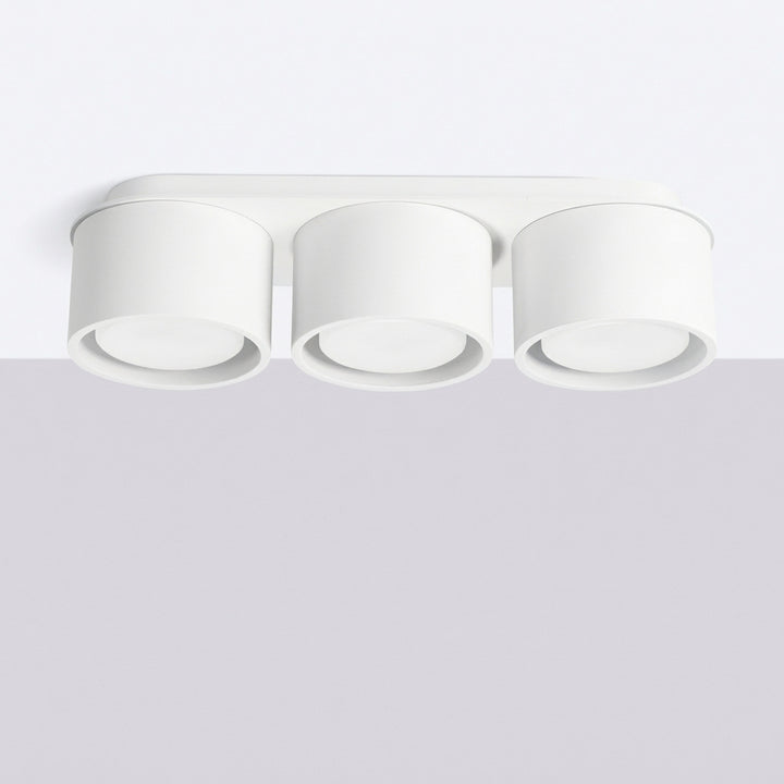 Loftlampe MODO 3 hvid Gx53